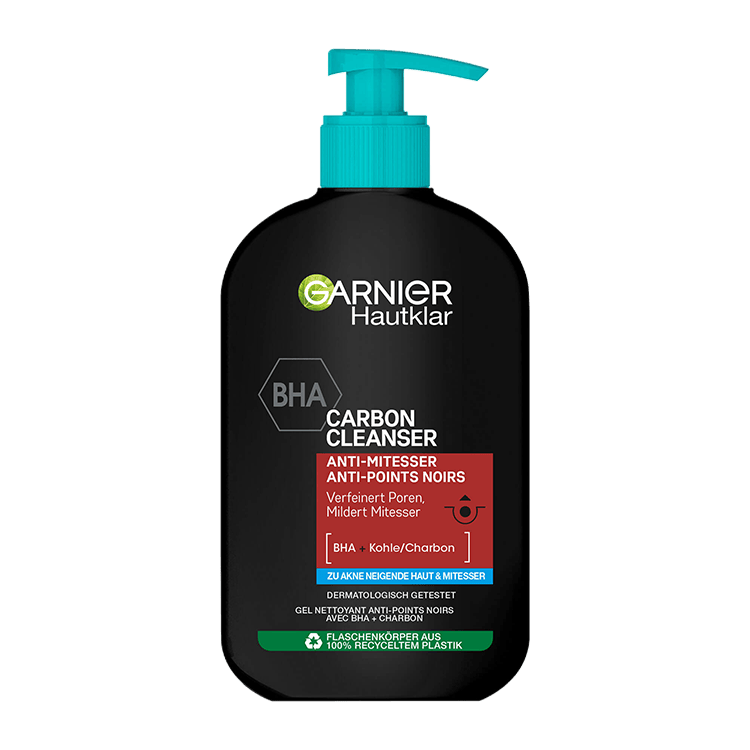 Hautklar Waschgel BHA Carbon Cleanser Anti-Mitesser Produktbild